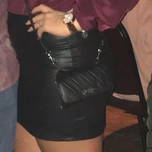Leather Skirt